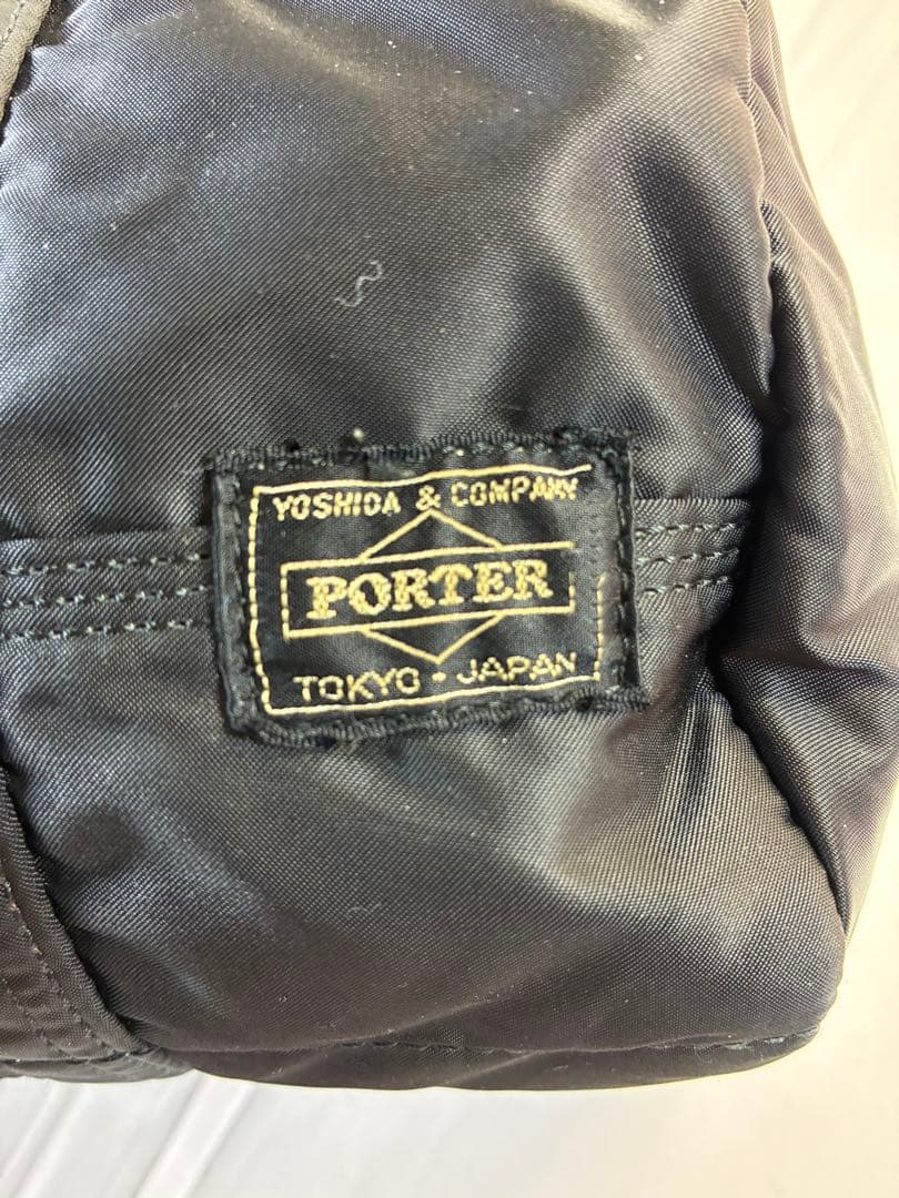 [極美品] PORTER　タンカー　ドラムバッグ　ミニボストン