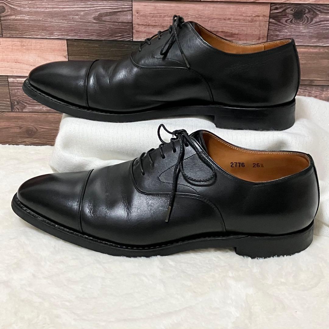 SCOTCH GRAIN ビジネス シューズ 革靴 26.5 黒 ストレート