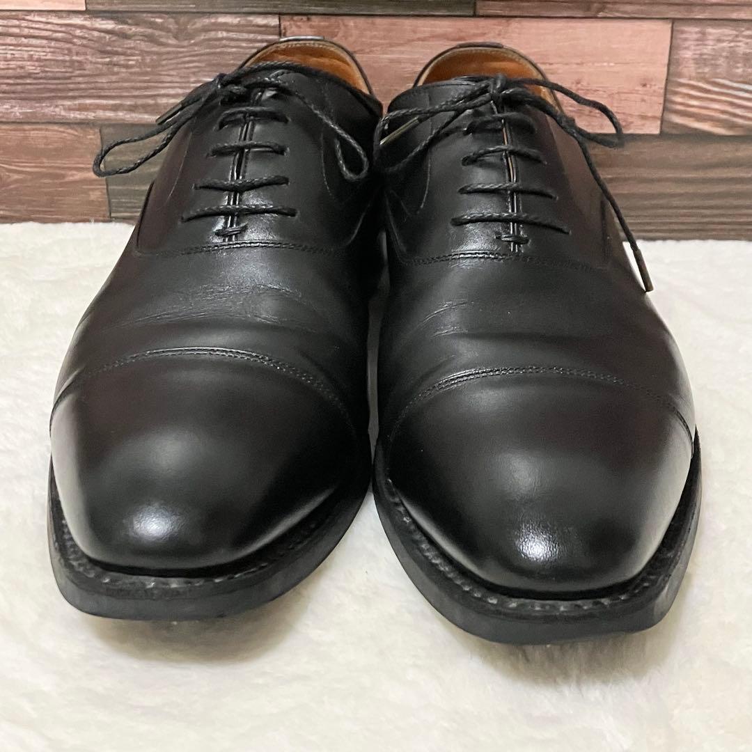 SCOTCH GRAIN ビジネス シューズ 革靴 26.5 黒 ストレート