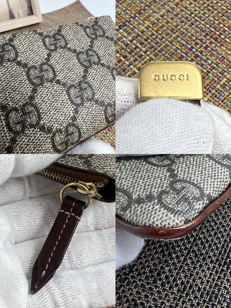 ✨極美品✨GUCCI グッチ　GGスプリーム　オフィディア 小銭入れ キーリング
