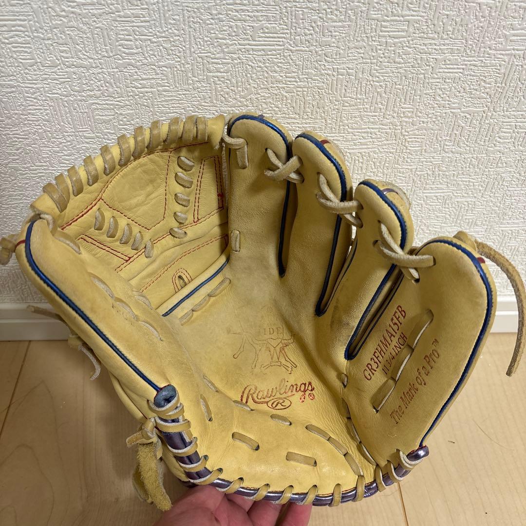 ローリングス軟式投手用グローブ