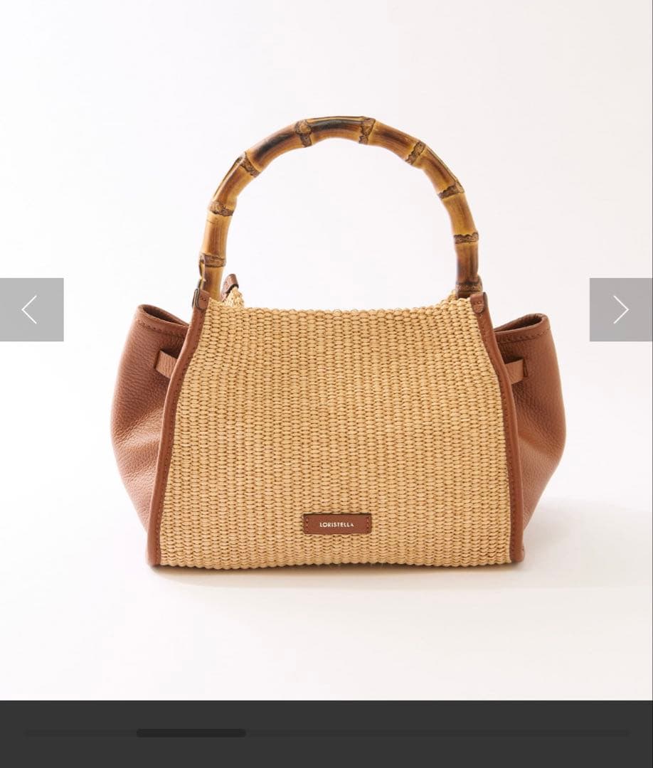 【LORISTELLA(ロリステッラ)】バンブートート. リヴドロワ