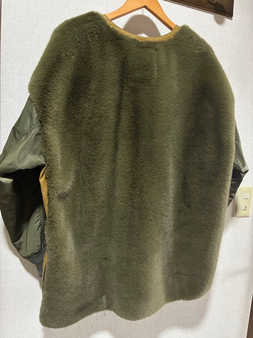 美品　CIAOPANIC【etsinta】エシンタ　ファー切替ジャケット