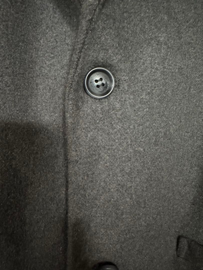 mizuiro ind ミズイロインド チェスターコート ロングコート グレー