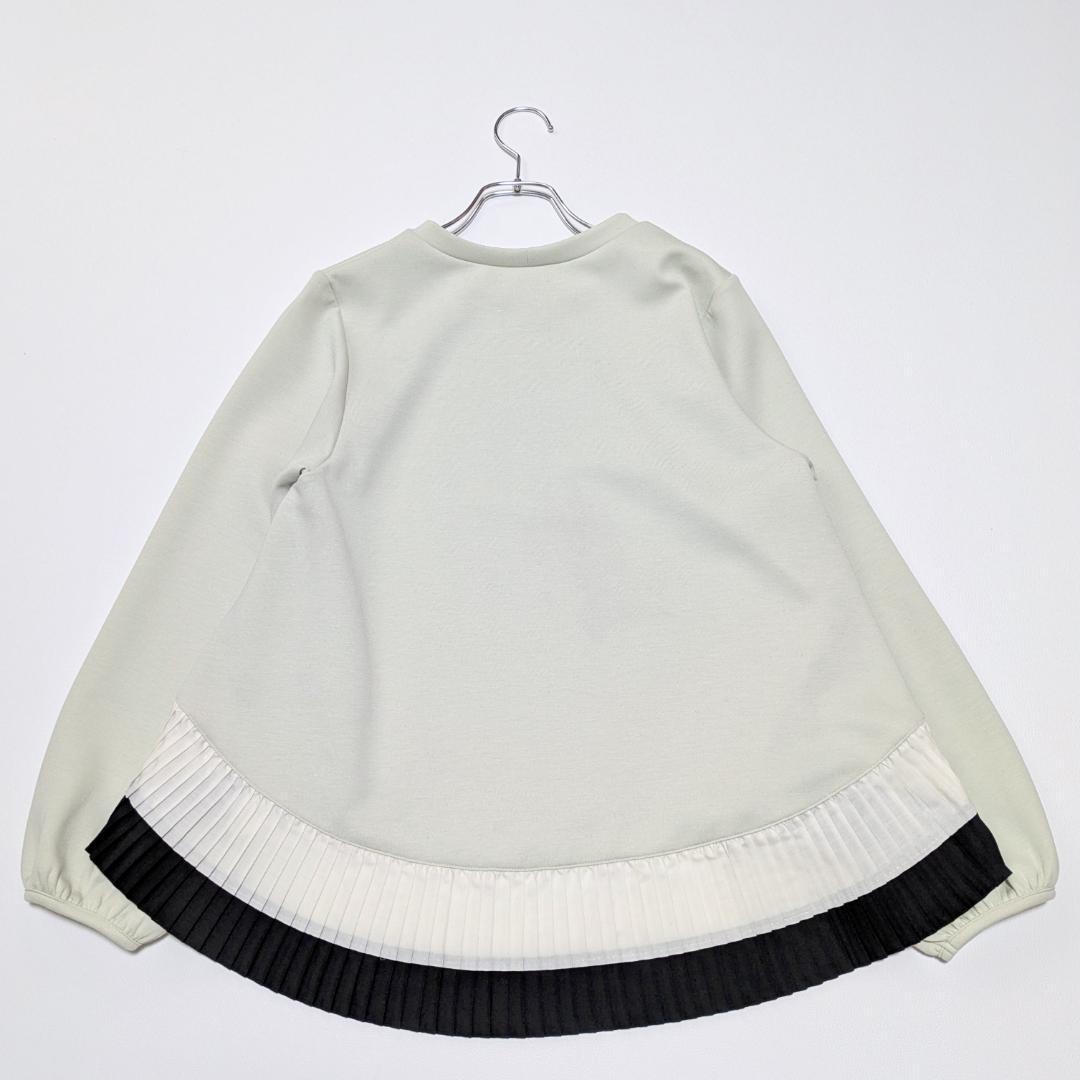 25年モデル❢ ビアズリー スソプリーツプルオーバー 淡いグリーン