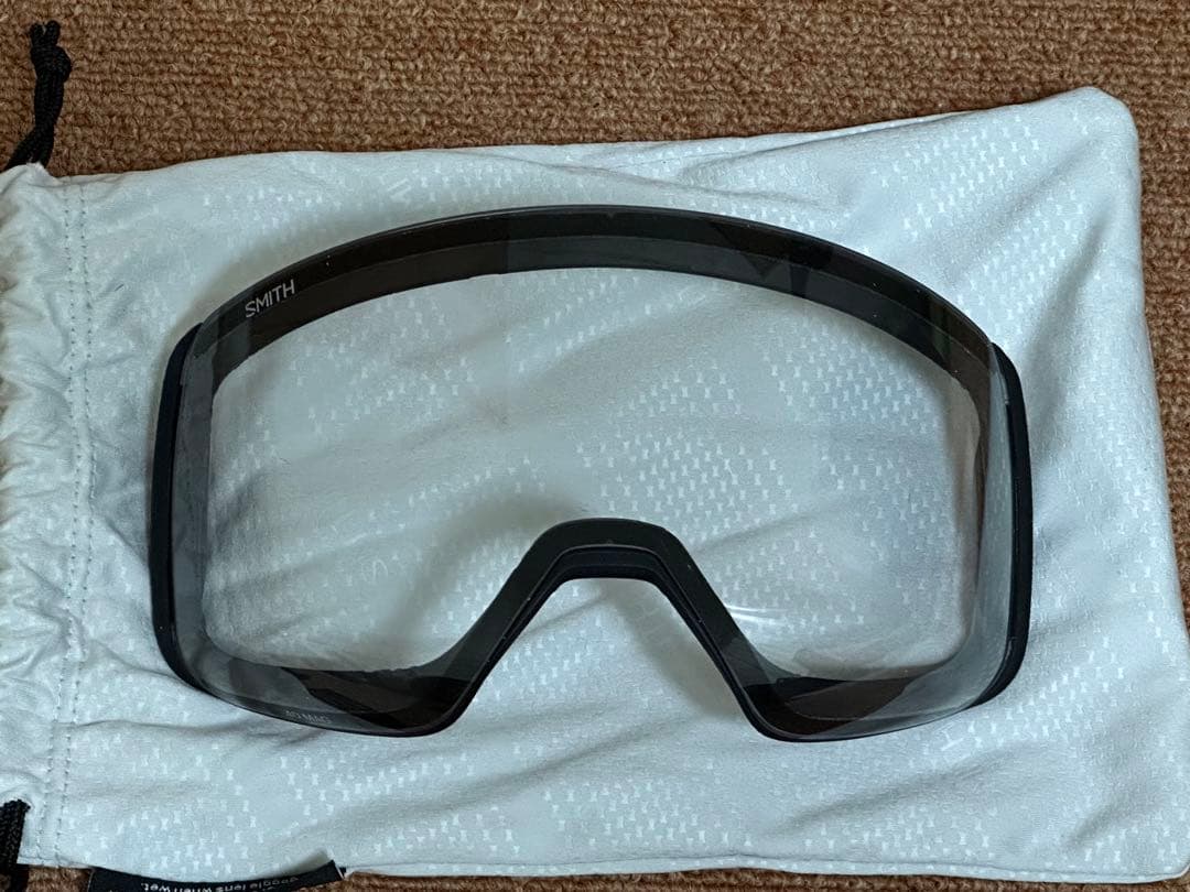 【さらに値下げ！】SMITH 4D MAGゴーグル レンズ3枚 ケース延長ベルト