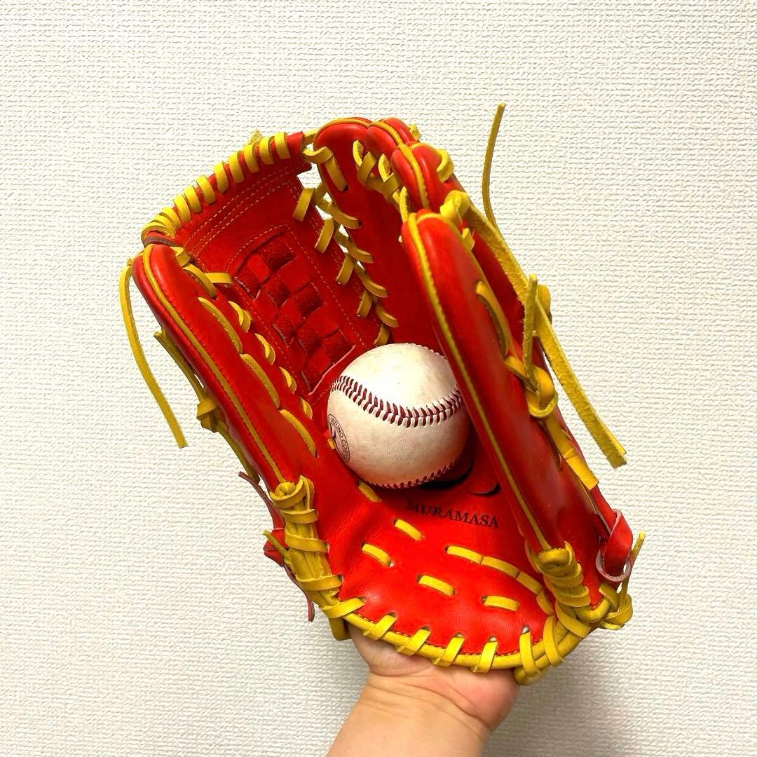 271 村正 ムラマサ 未使用 型抜群 硬式 投手用グローブ