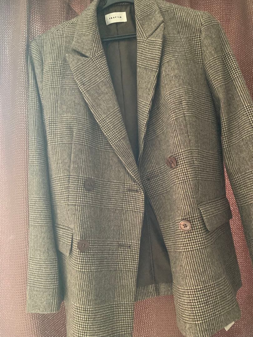 FRAY.I.D ダブルボタンウールジャケット