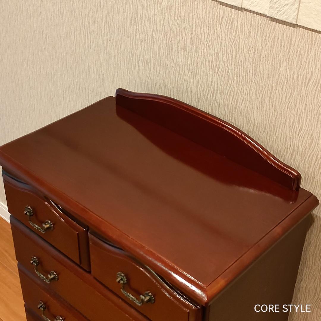 アンティークチェスト　収納6杯　S2