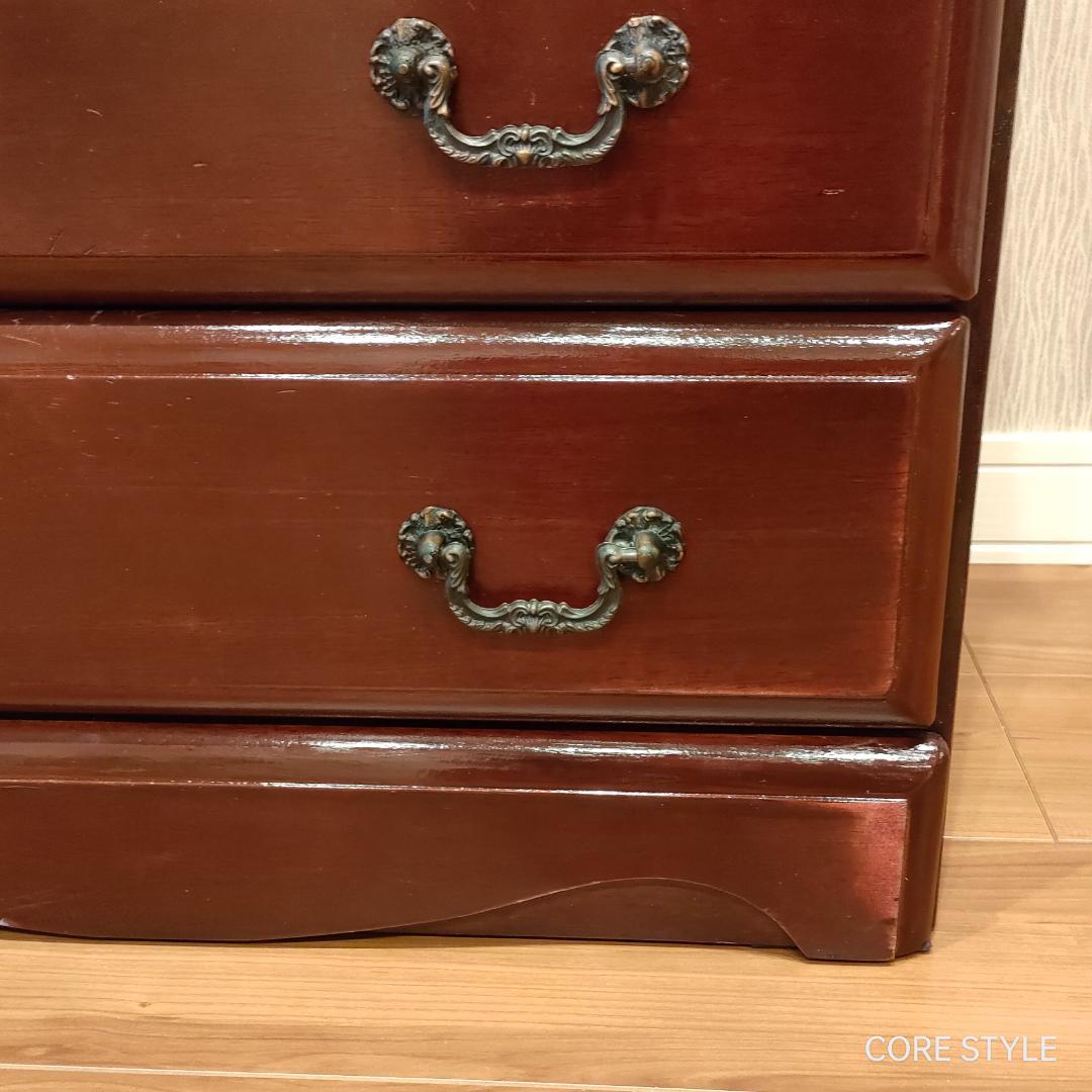 アンティークチェスト　収納6杯　S2