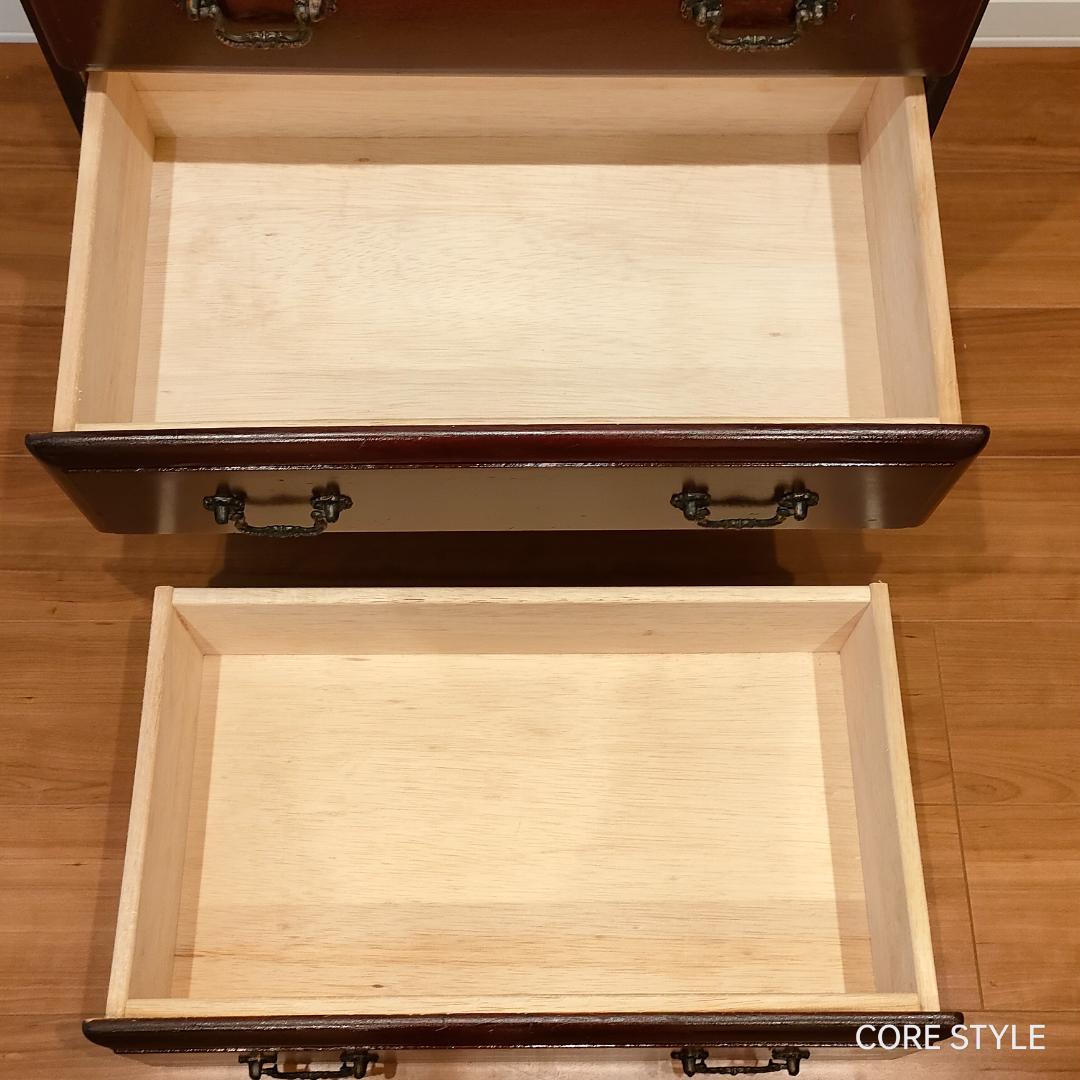 アンティークチェスト　収納6杯　S2