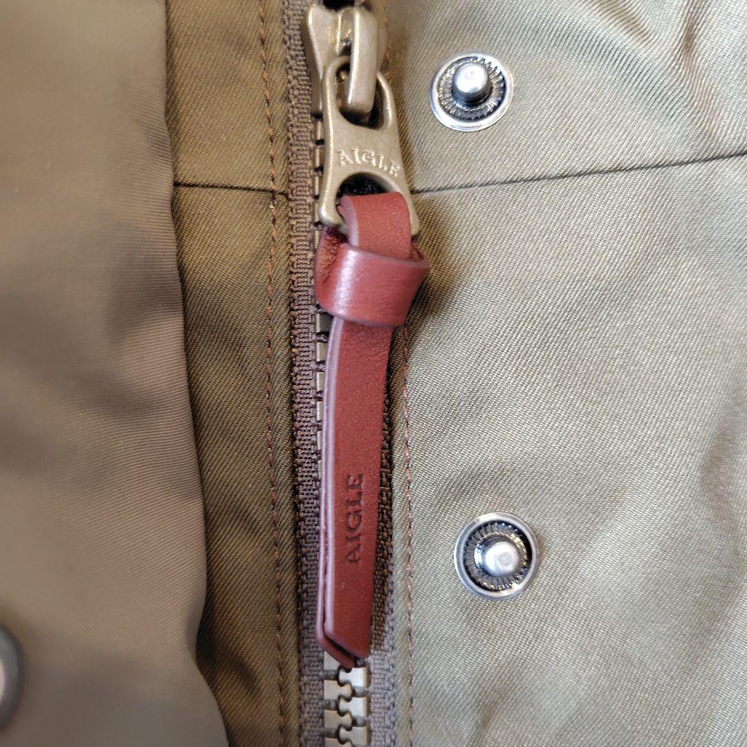 【美品】AIGLE GORE-TEX レディース　ジャケット　カーキ　38