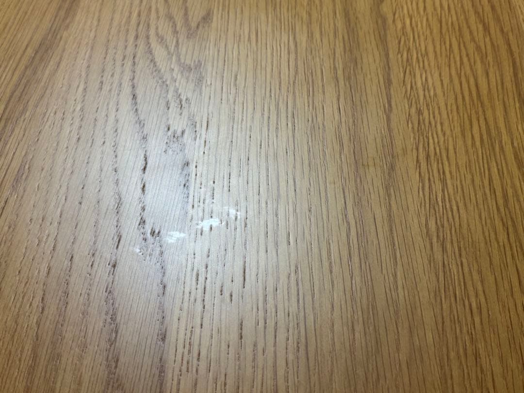 【無印良品】　折りたたみテーブル・幅１２０ｃｍ・オーク材