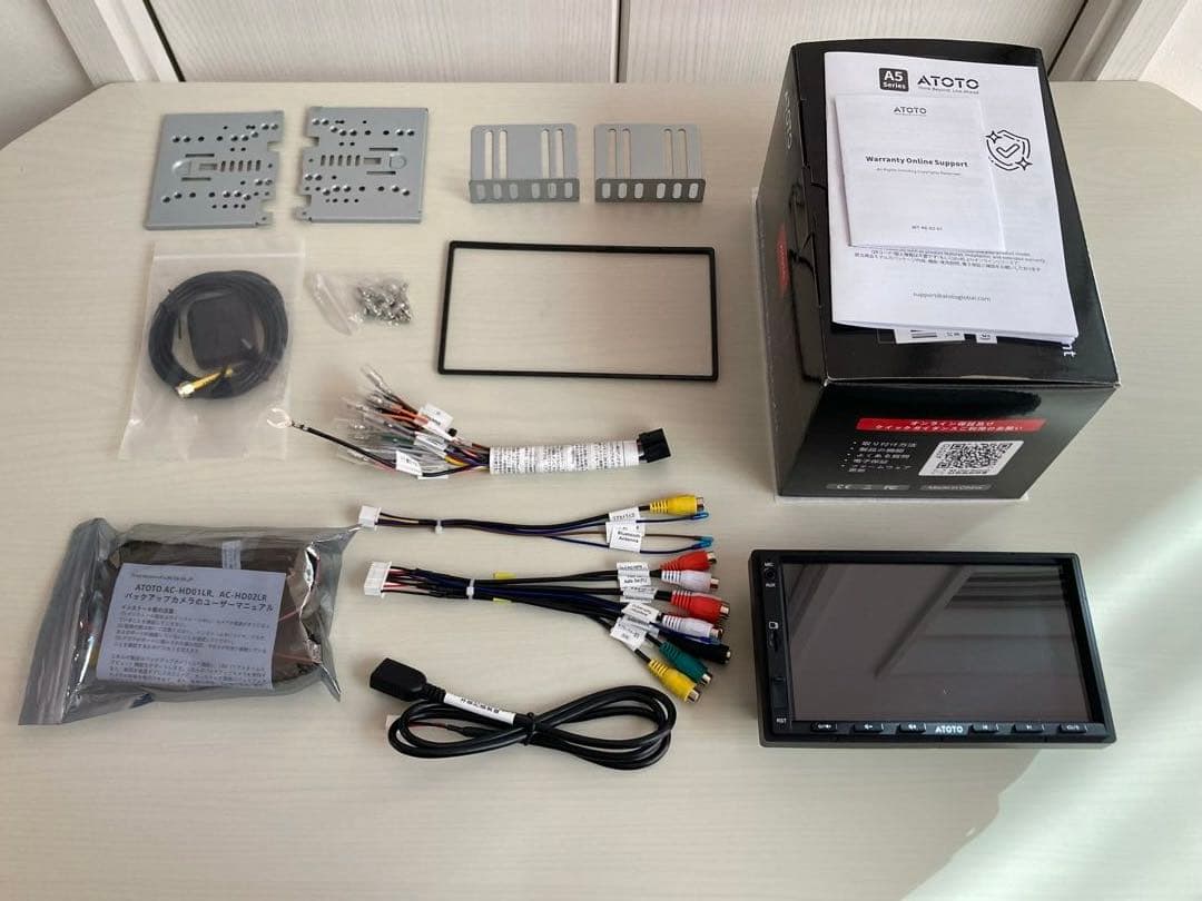 ATOTO A5LG2A7T-S01 2G+32G バックカメラ付属