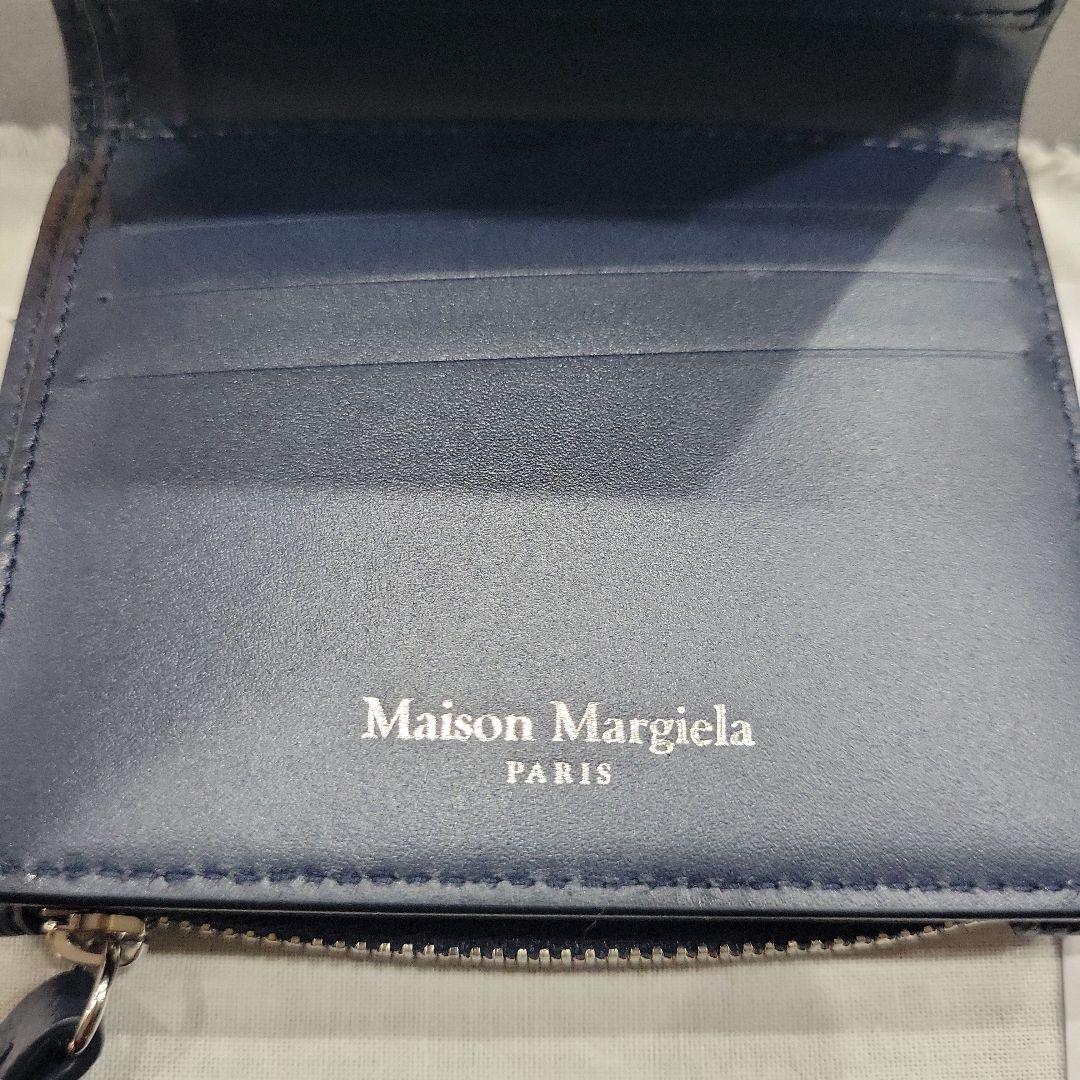 Maison Margiela FLIP FRAP WALLET ネイビー