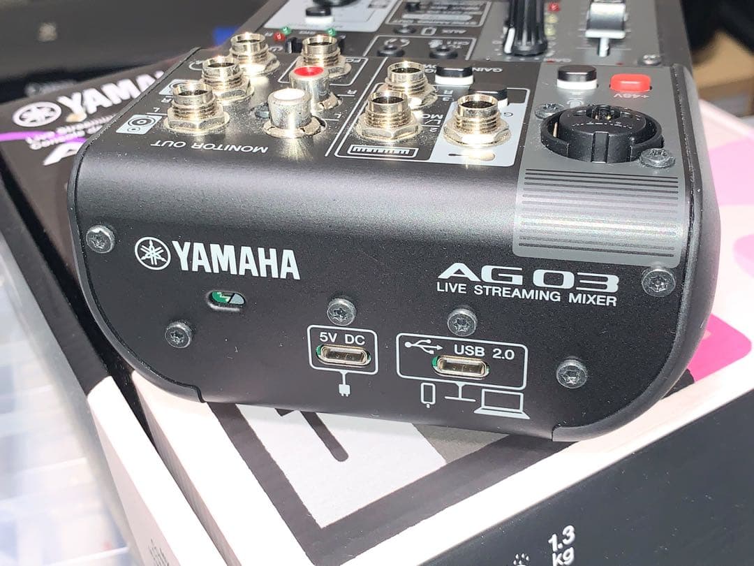 YAMAHA AG03 MK2 オーディオインターフェイス