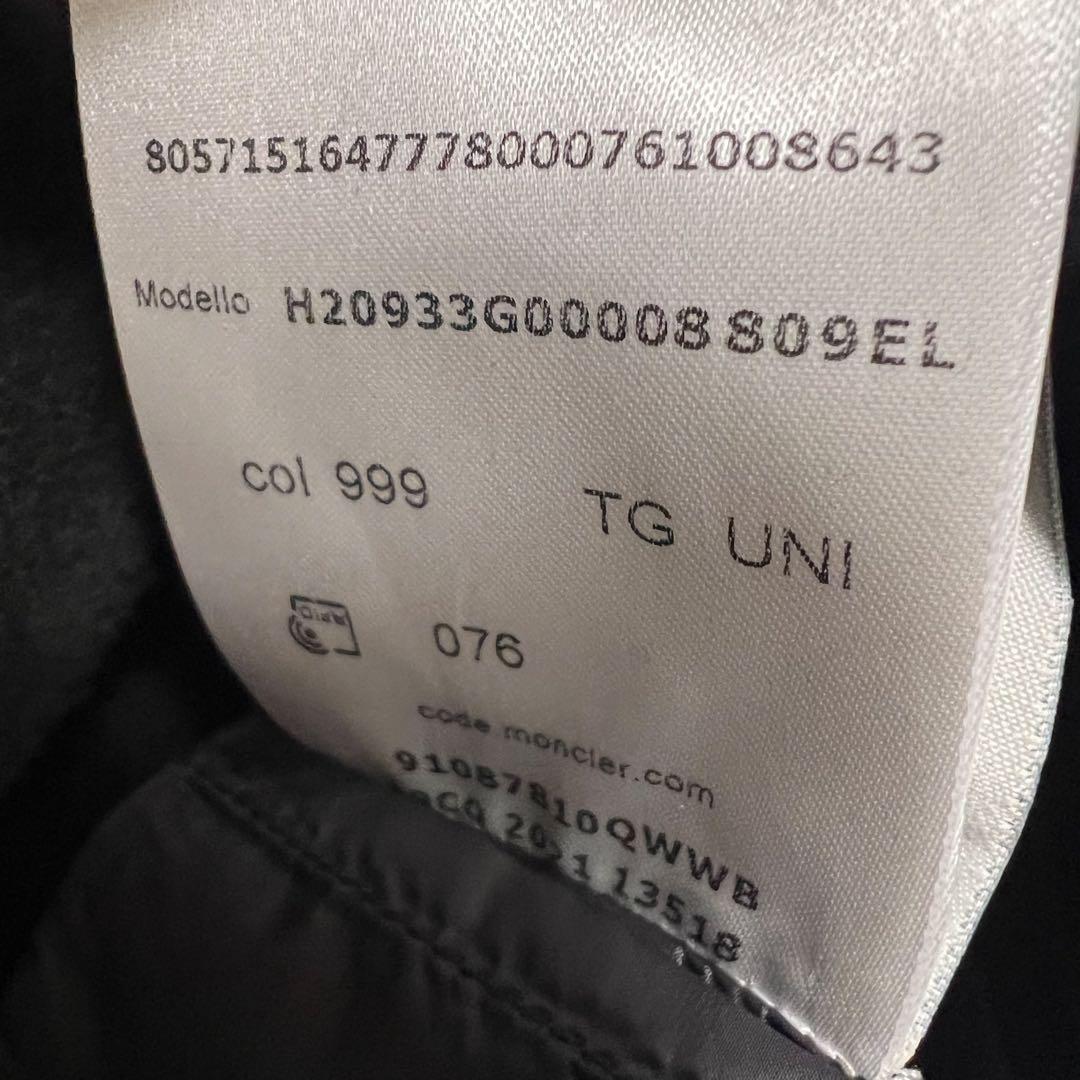 Moncler モンクレール　ポンチョ　ケープコート　ブラック　フード付き