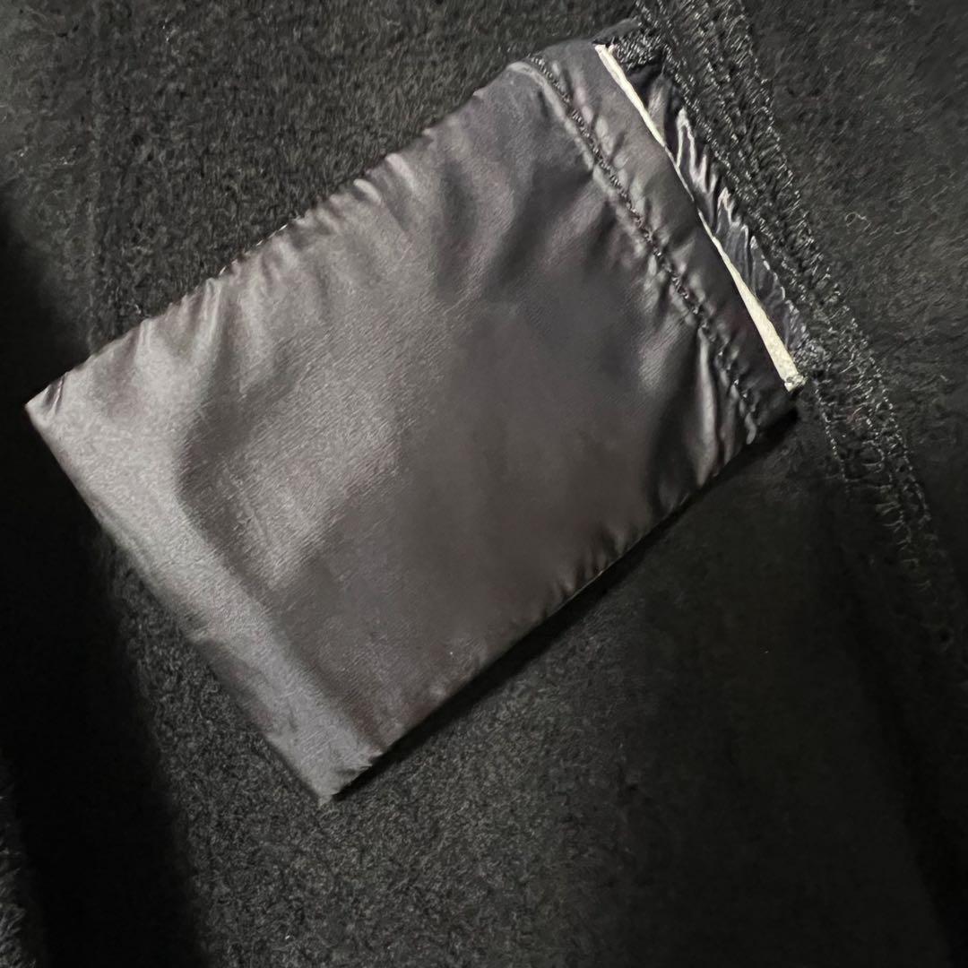 Moncler モンクレール　ポンチョ　ケープコート　ブラック　フード付き