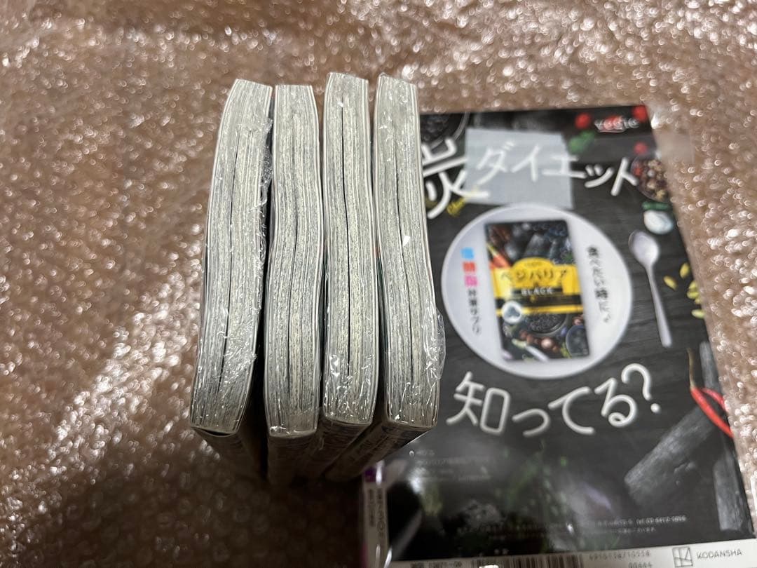 ワンピース ONE PIECE 104巻 初版 シュリンク付き 4冊 ※訳あり品