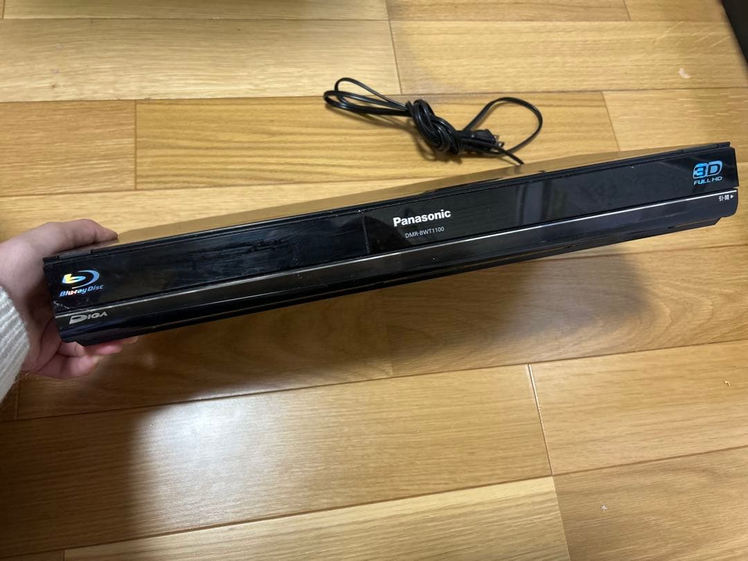 22日まで】PanasonicHDD搭載ハイビジョンブルーレイディスクレコーダー