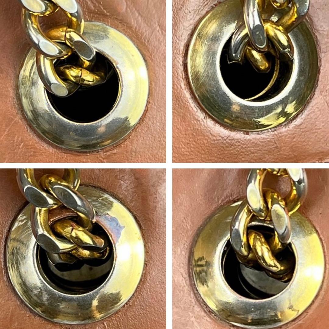 CELINE マカダム チェーン トートバッグ A4収納可能