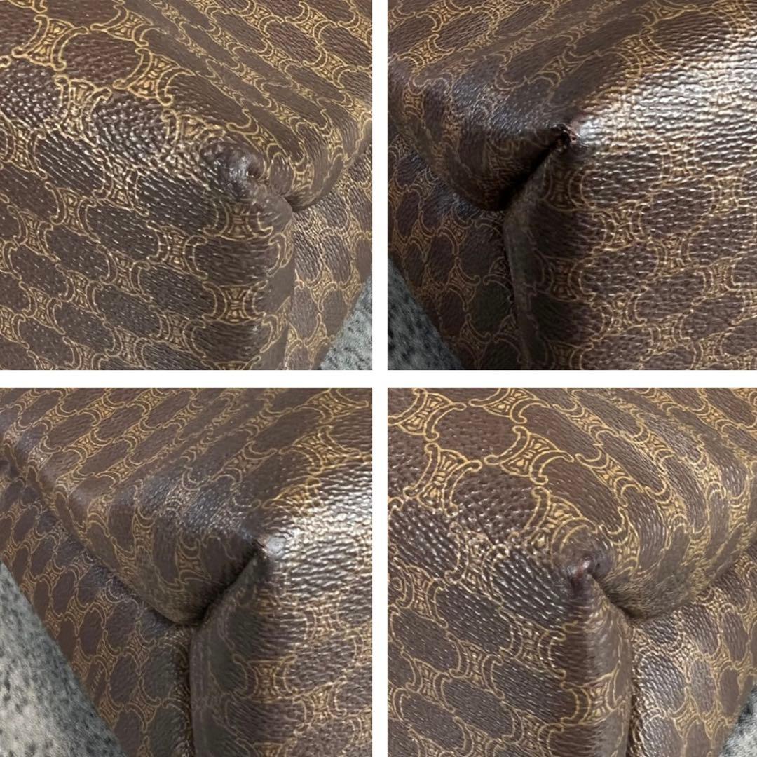 CELINE マカダム チェーン トートバッグ A4収納可能