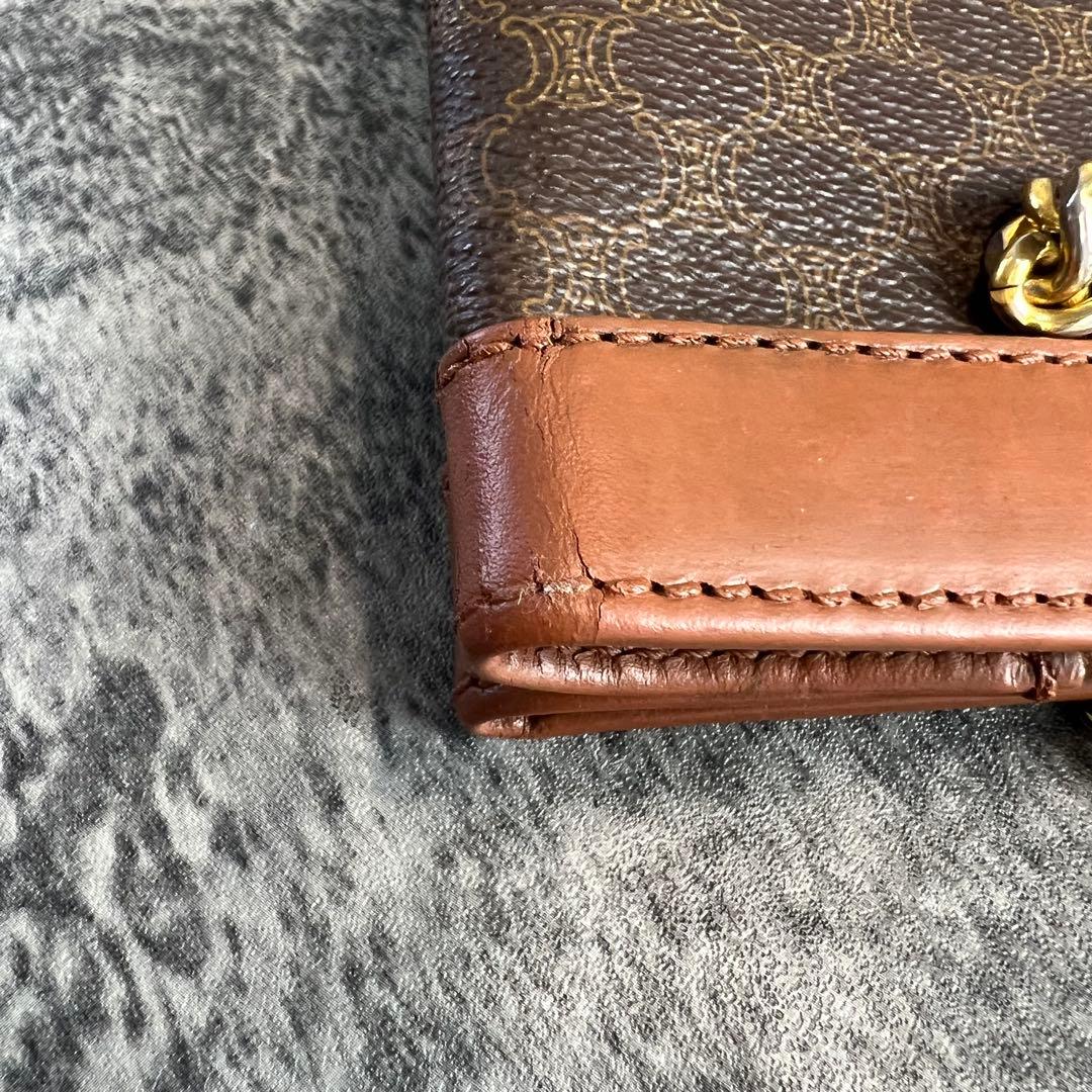 CELINE マカダム チェーン トートバッグ A4収納可能