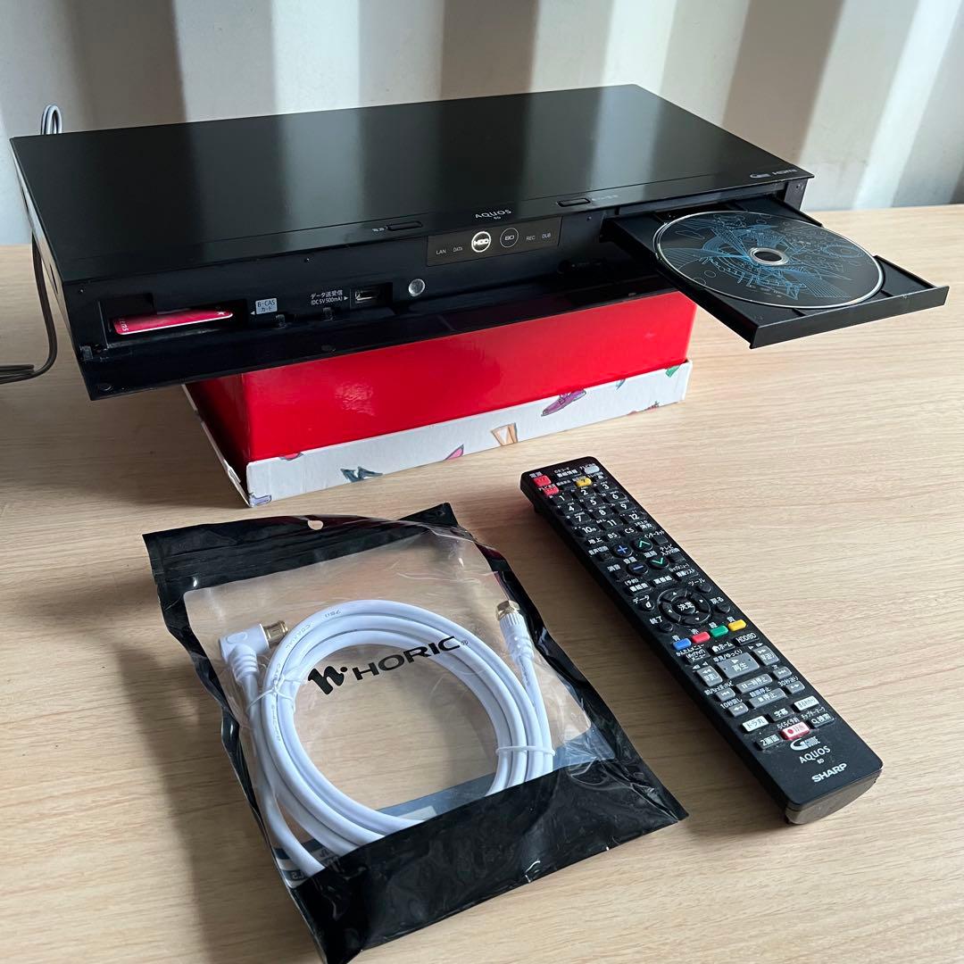 B98激安早い者勝ち ✨　シャープ　アクオス ブルーレイ　500GB 新生活応援