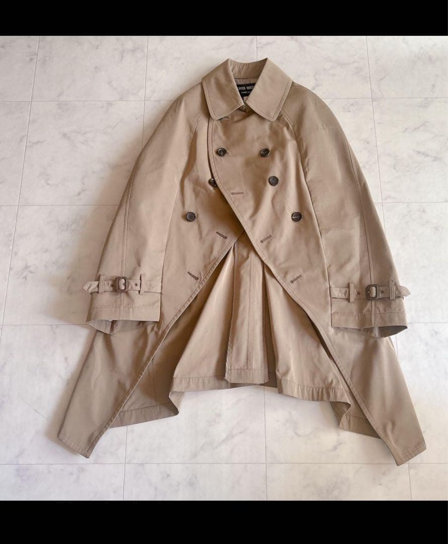 ジュンヤワタナベCOMME des GARCONS 再構築 トレンチポンチョ