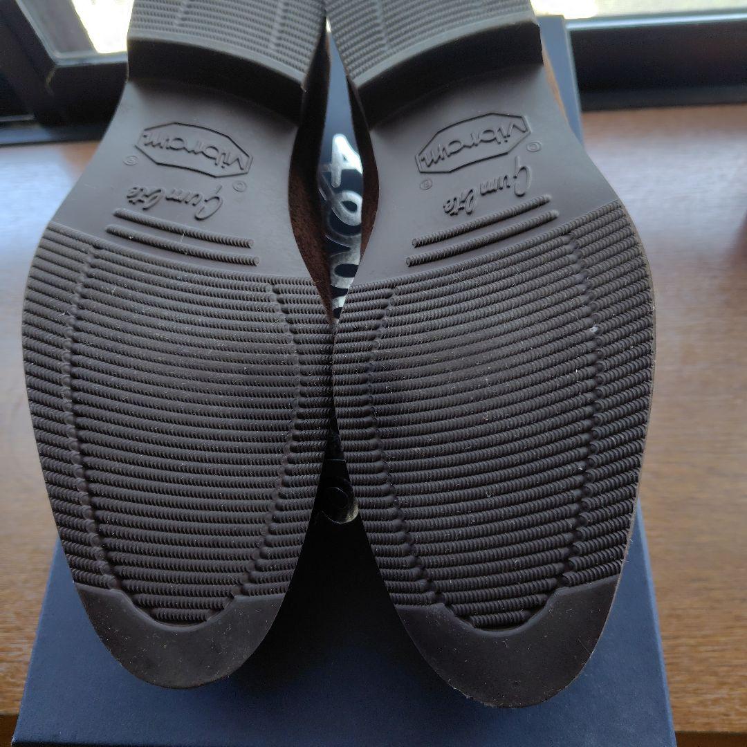 ferrante ブラウン スエード ローファー