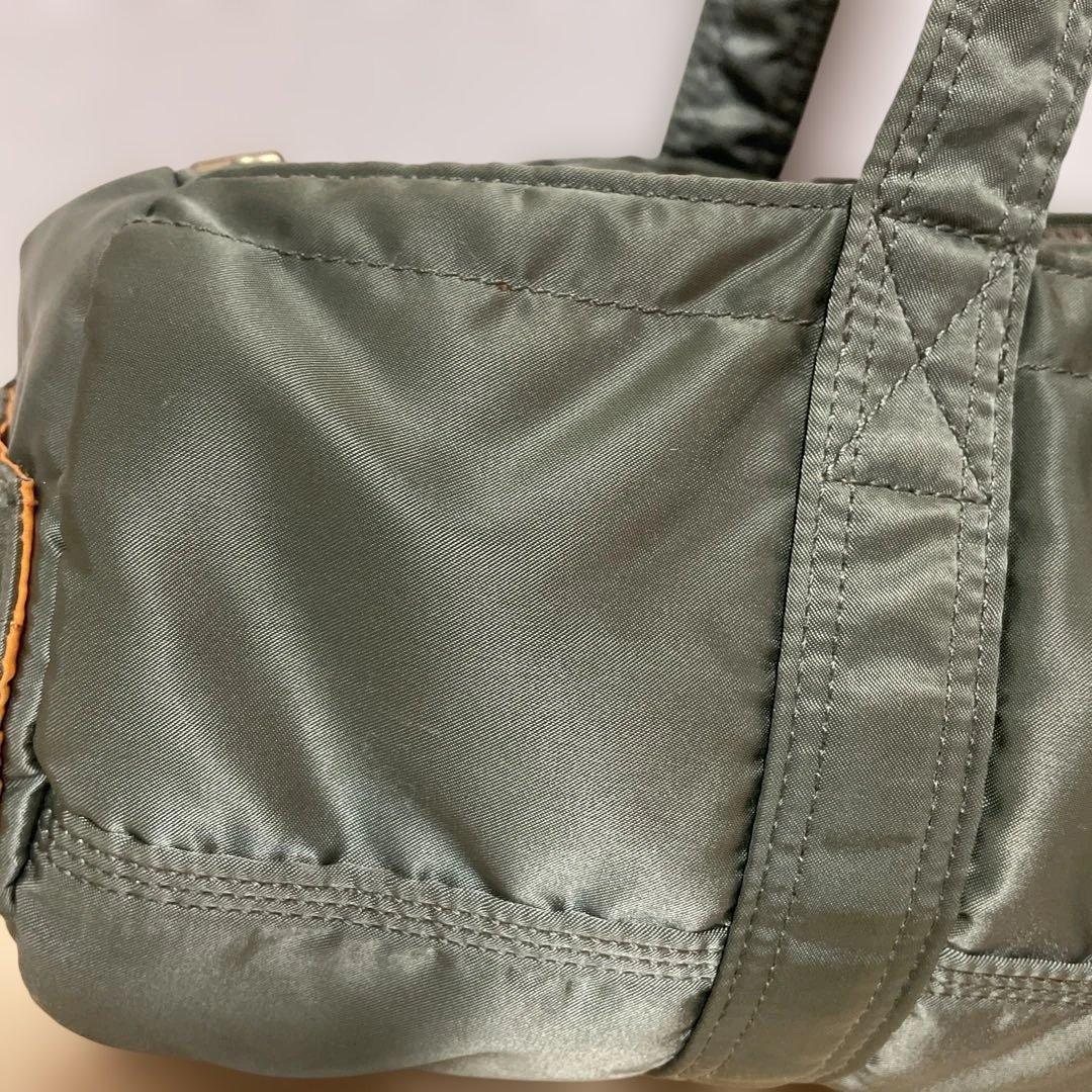 PORTER　ポーターミニ ボストンバッグ　タンカー ナイロン カーキ （L）