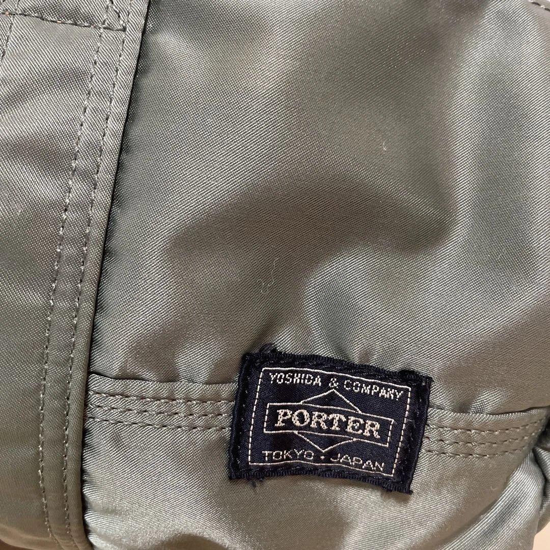 PORTER　ポーターミニ ボストンバッグ　タンカー ナイロン カーキ （L）