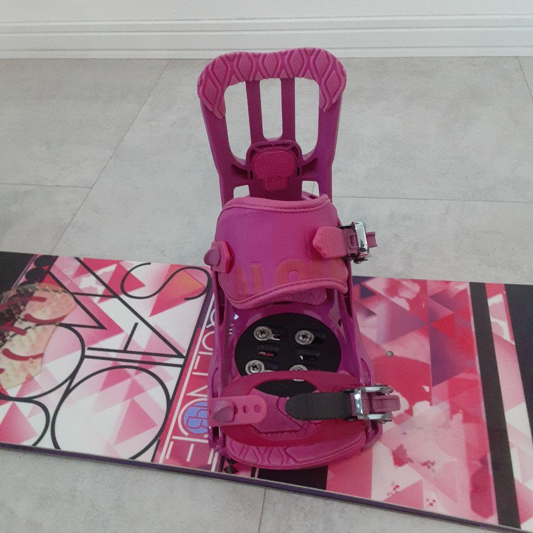 サロモン SEQUENCE スノーボードセット 143 RHYTHMビンディング