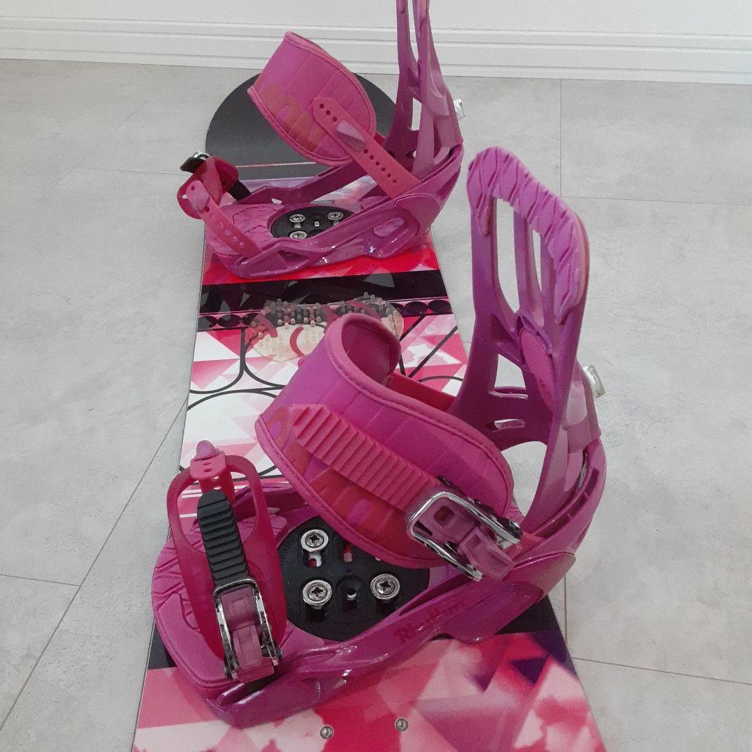 サロモン SEQUENCE スノーボードセット 143 RHYTHMビンディング