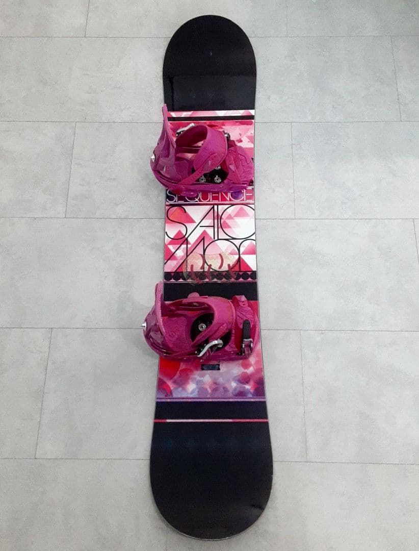 サロモン SEQUENCE スノーボードセット 143 RHYTHMビンディング