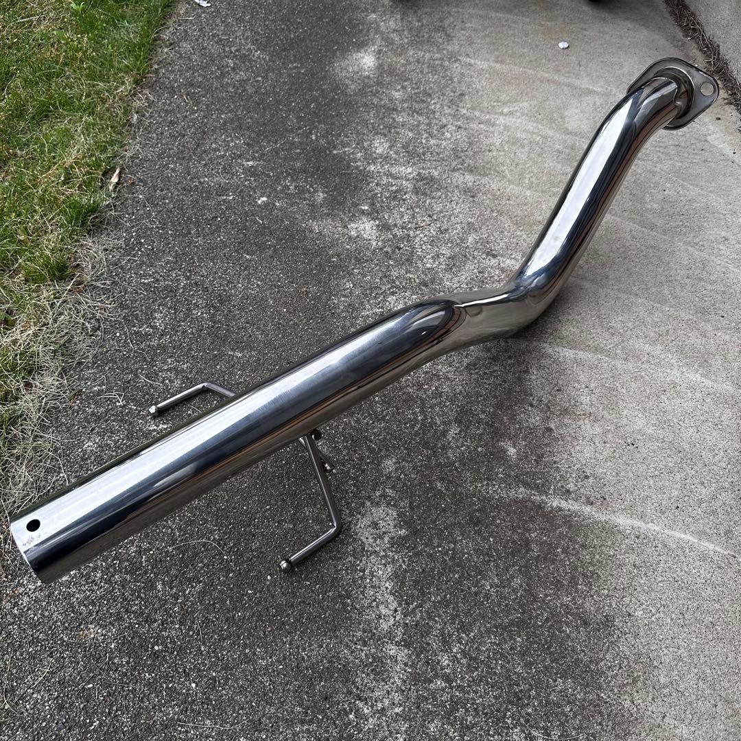 EK9 ゼロファイター ステンレスストレートマフラー