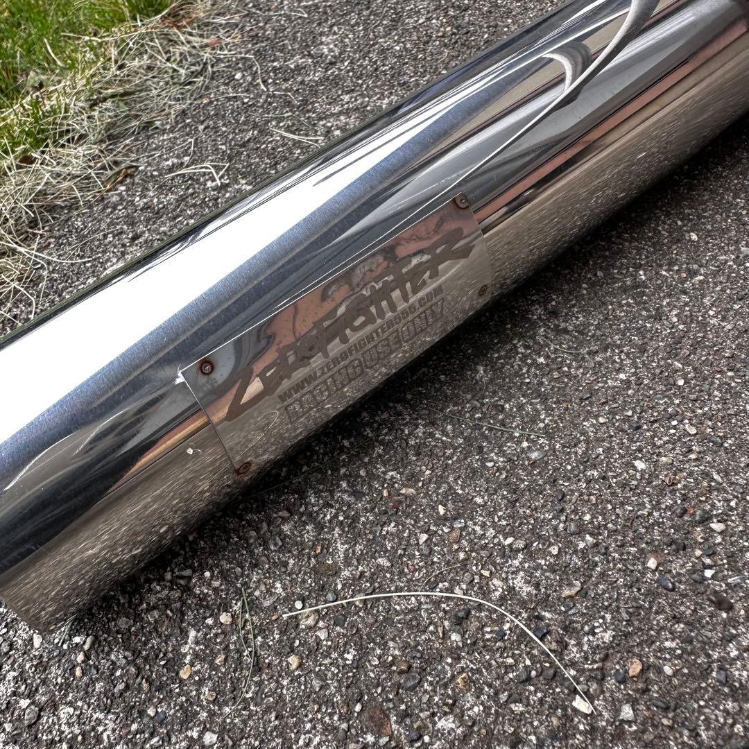 EK9 ゼロファイター ステンレスストレートマフラー