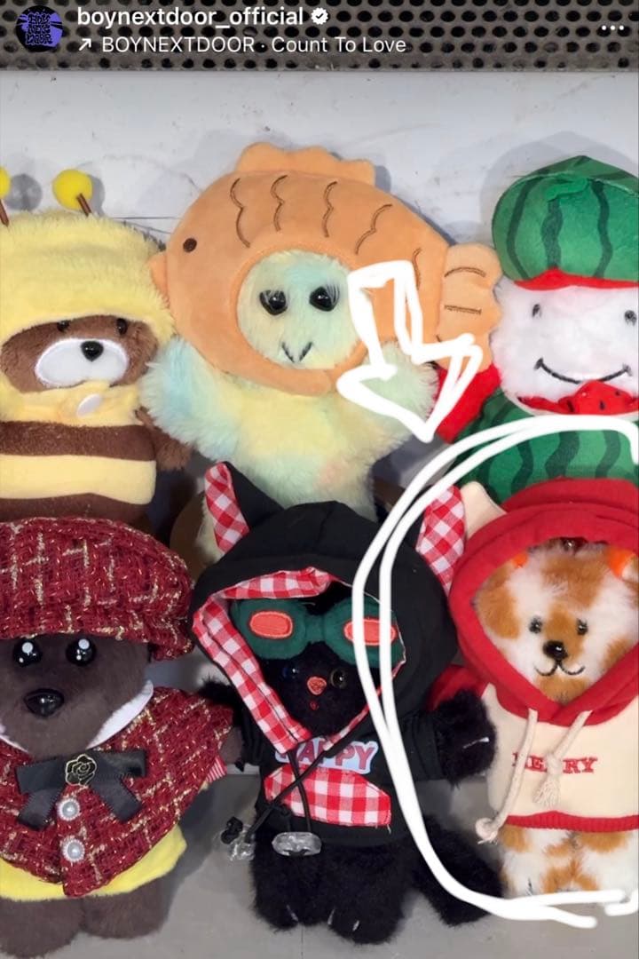 BBNEXDO KEYRINGプネクド キーリング 服 CATBBI ソンホ