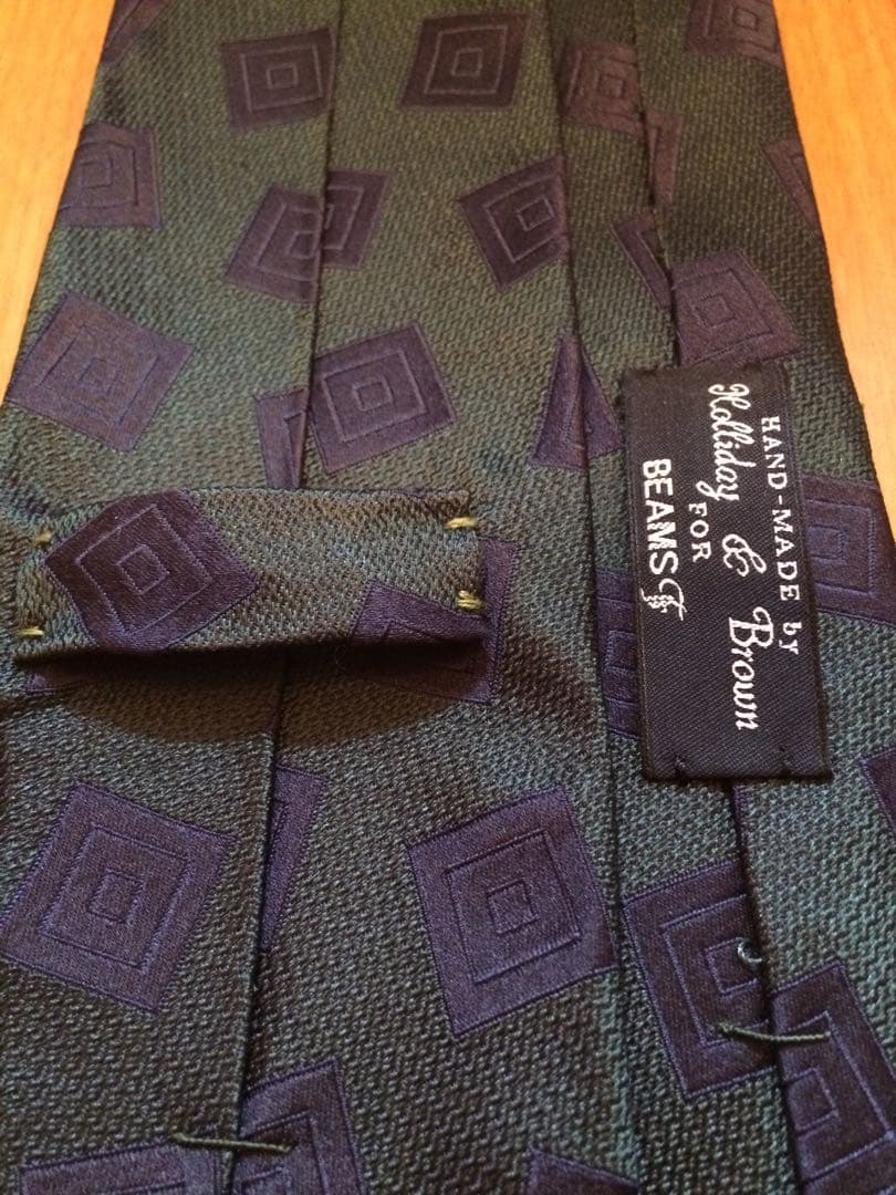 ホリデー&ブラウン ネクタイ