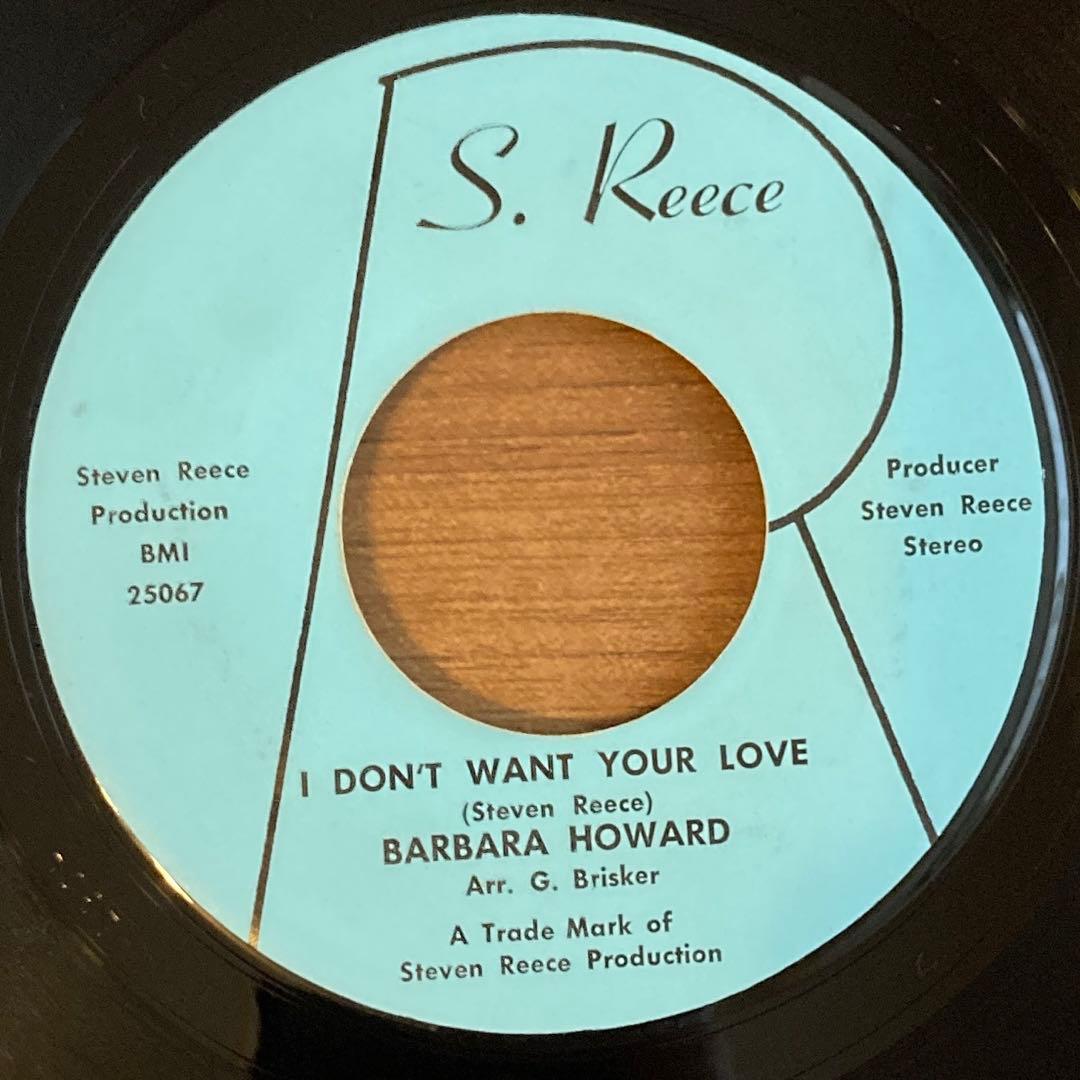 洋楽 BARBARA HOWARD I DON'T WANT YOUR LOVE