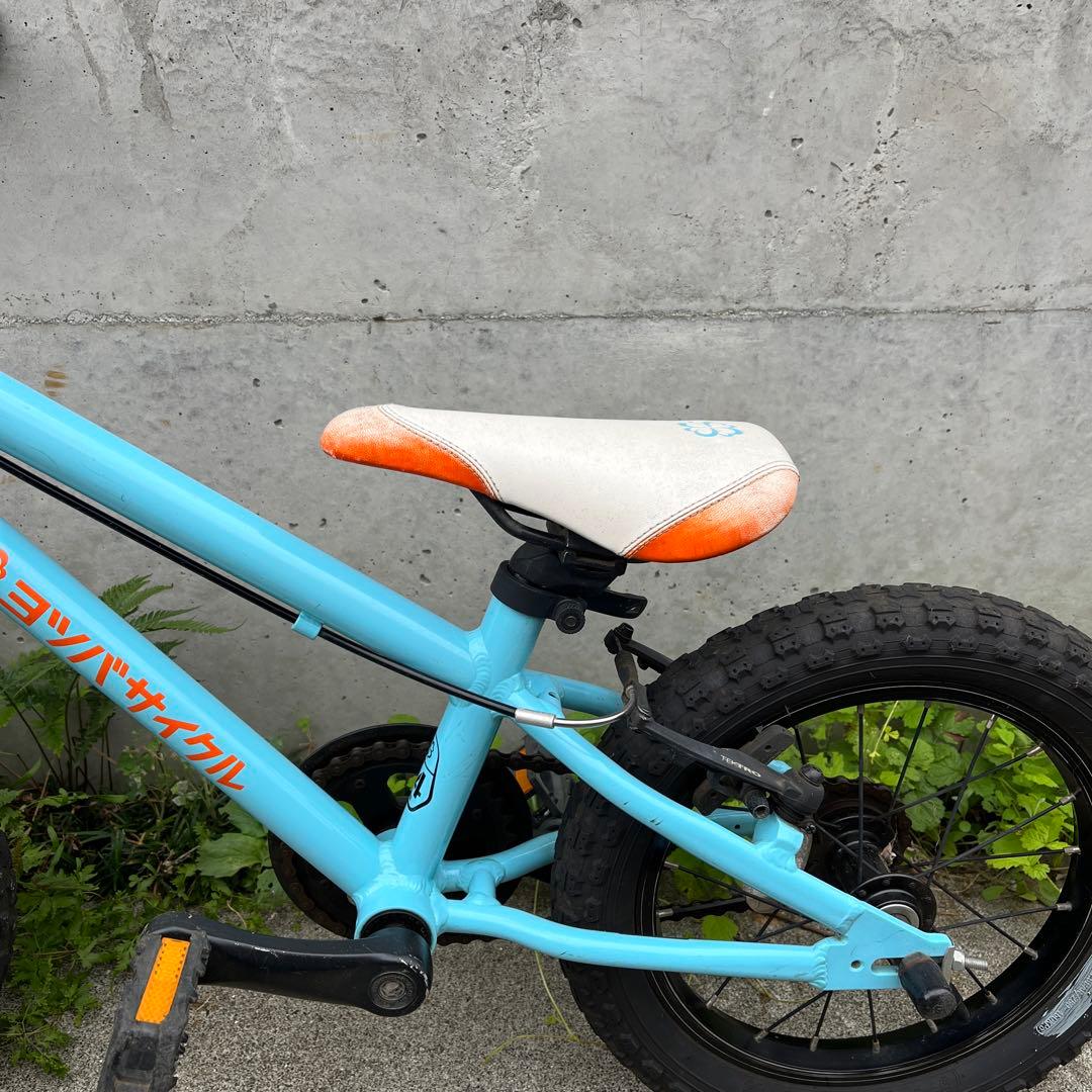 ヨツバサイクル　14インチ　ラムネブルー　東京多摩地区より
