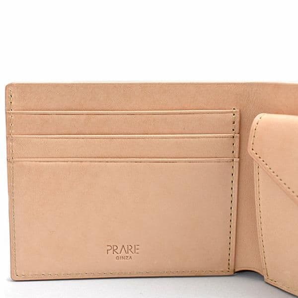 コードバン二つ折り財布（小銭入れあり） プレリーギンザNP47724　新品未使用