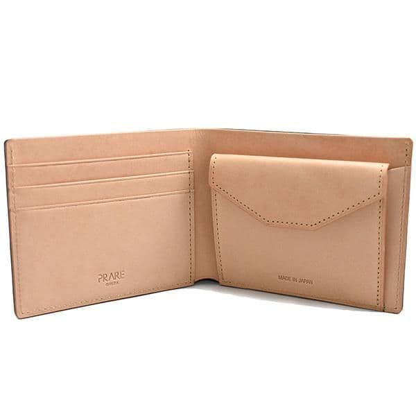 コードバン二つ折り財布（小銭入れあり） プレリーギンザNP47724　新品未使用