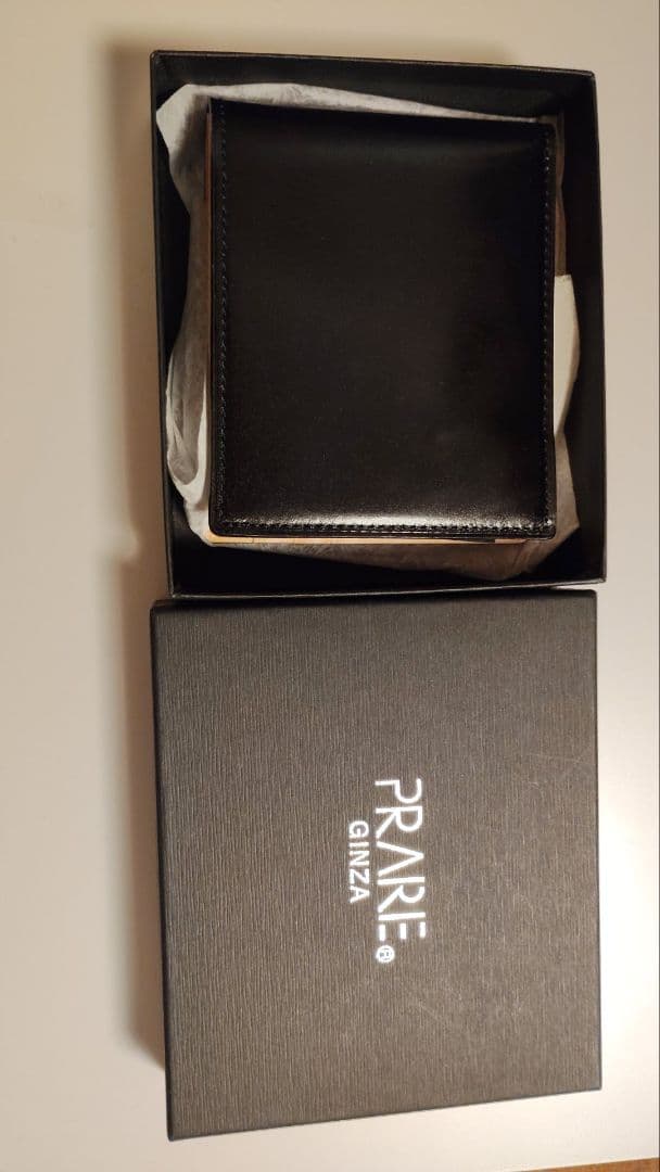 コードバン二つ折り財布（小銭入れあり） プレリーギンザNP47724　新品未使用