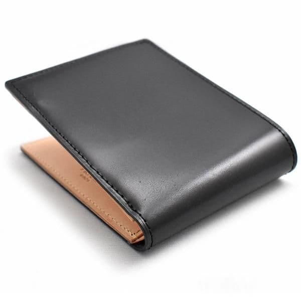 コードバン二つ折り財布（小銭入れあり） プレリーギンザNP47724　新品未使用