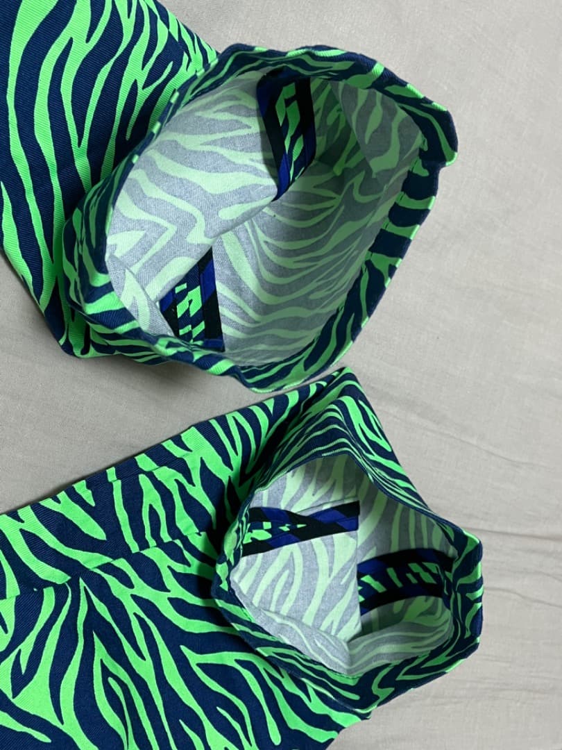 Bernhard Willhelmベルンハルト ネオンゼブラ柄パンツ