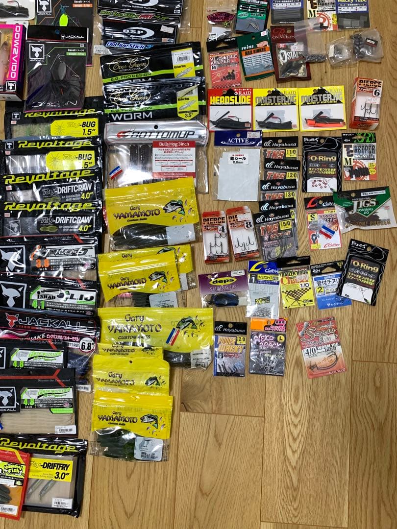 バス釣り引退セット全172点(ルアーワーム136点)