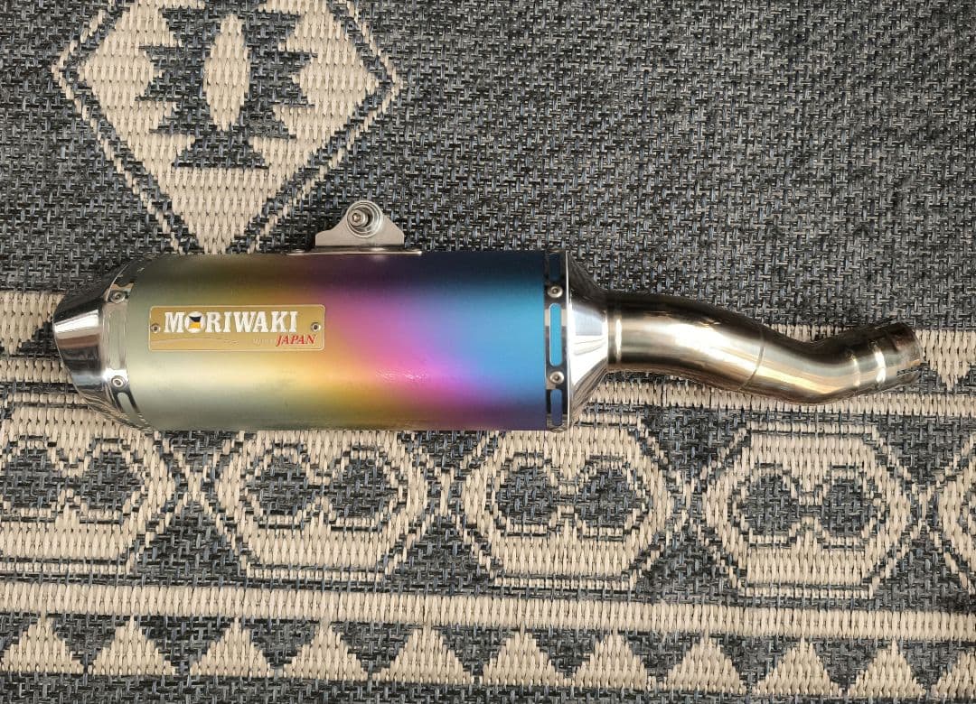 CBR250RR用　MORIWAKI ステンレスマフラー グラデーション