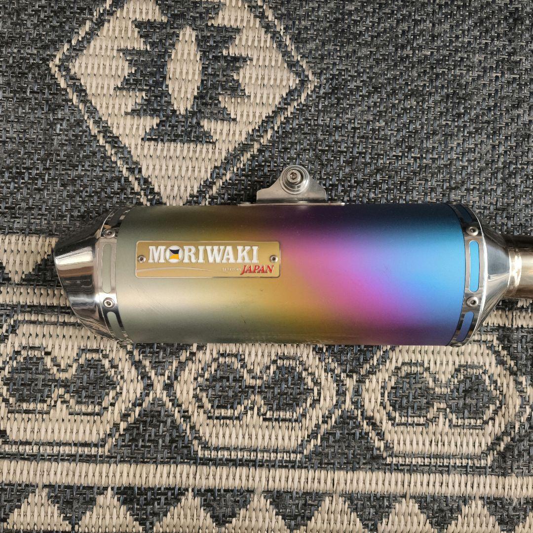 CBR250RR用　MORIWAKI ステンレスマフラー グラデーション