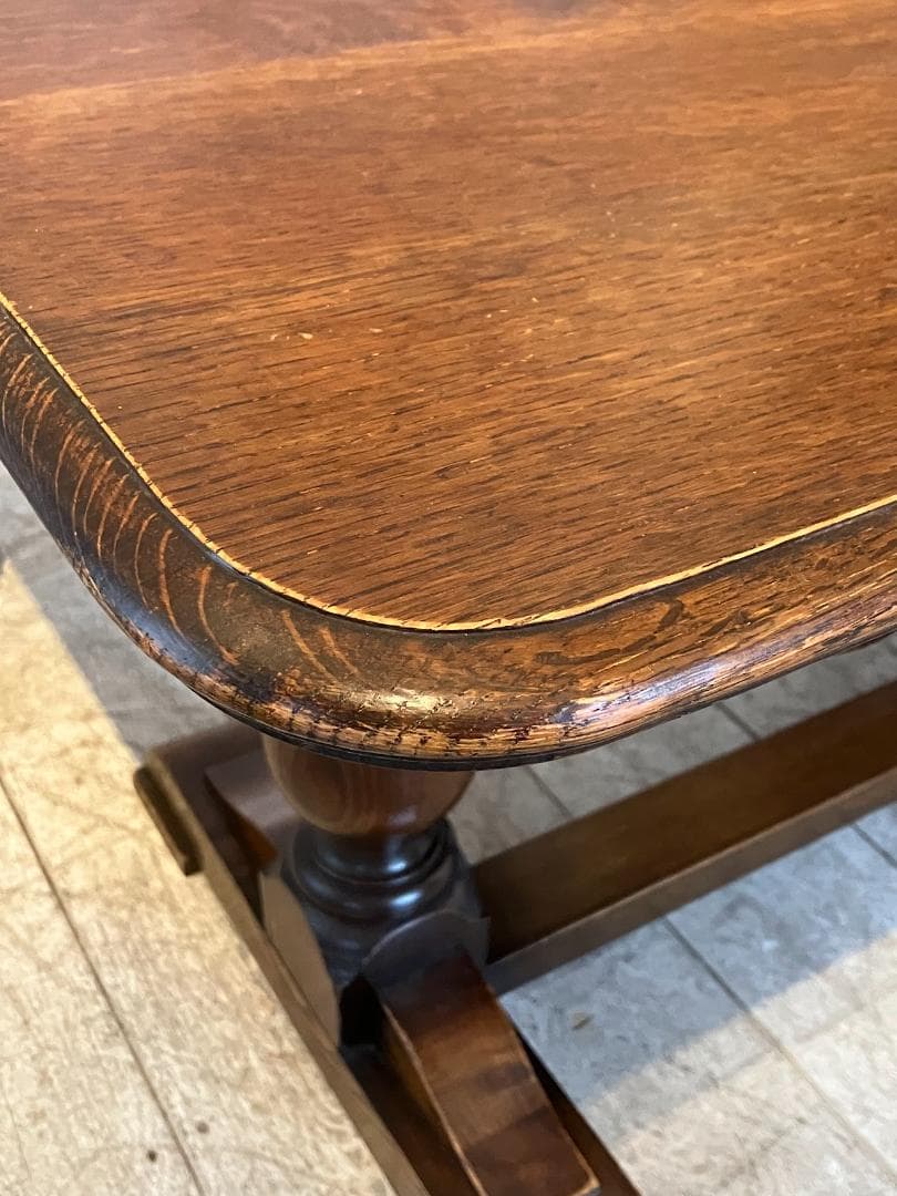 ◆ちい◆英国アンティーク　ダイニングテーブル　リフェクトリーテーブル